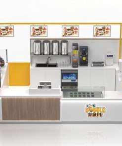 Quầy Pha Chế Trà Sữa Đẹp