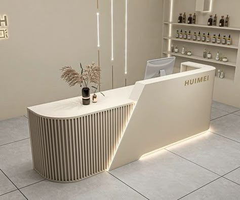 Quầy Thu Ngân Chữ L Thiết Kế Sang Trọng QTN036 3