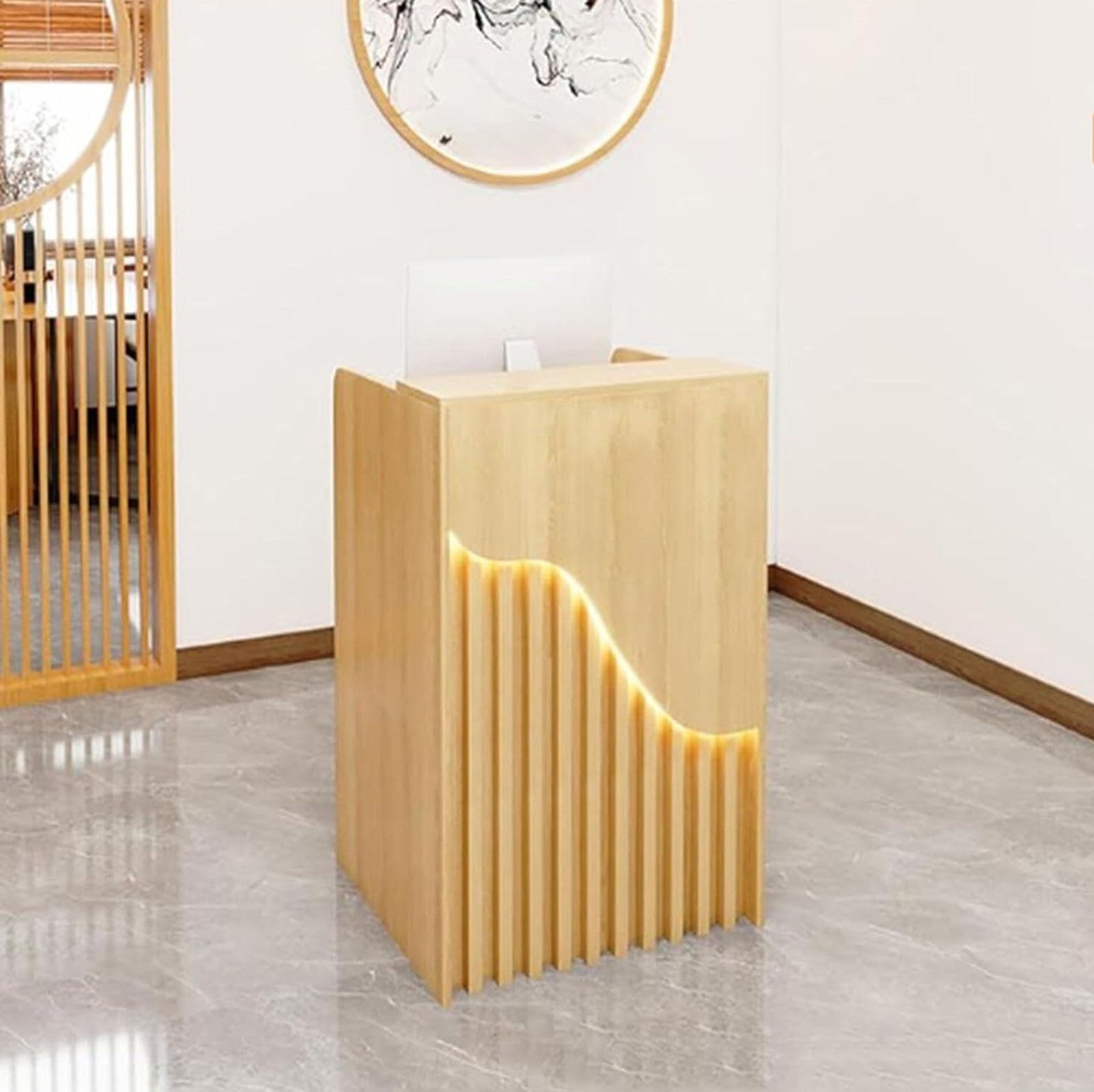 Quầy Thu Ngân Mini Tiết Kiệm Diện Tích QTN022 2