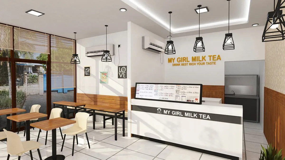 Quầy Trà Sữa 7