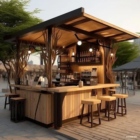 Quầy Bar Bãi Biển Hút Khách Với 5 Bước Đơn Giản Tạo Dựng 2 Quầy bar bãi biển được thiết kế đẹp và hiện đại
