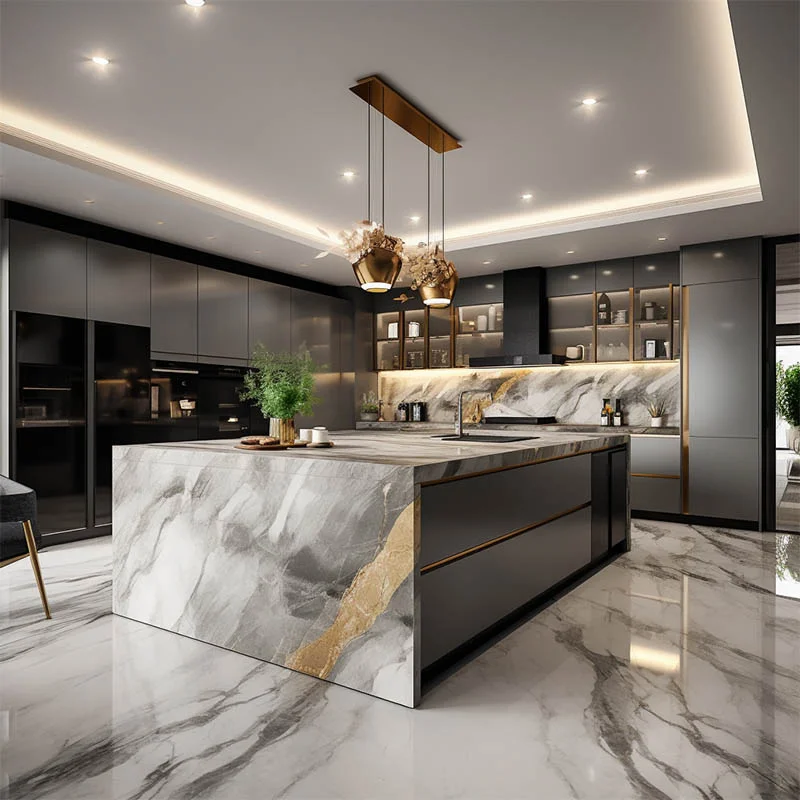 Quầy bar bếp đẹp 2 Quầy bar bếp đẹp 2