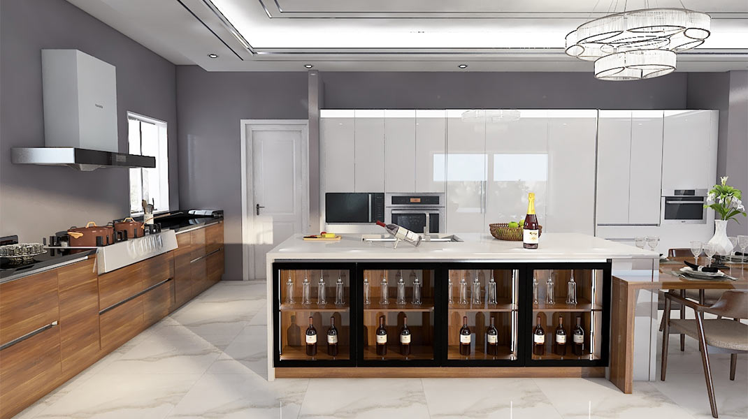 Quầy bar của bếp 2