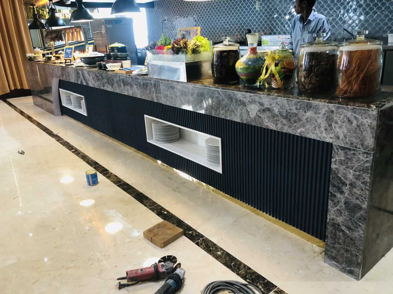 Quầy bar đá Marble