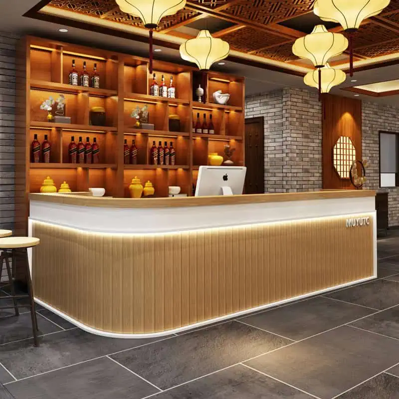 Quầy bar gỗ công nghiệp 3 Quầy bar gỗ công nghiệp 3