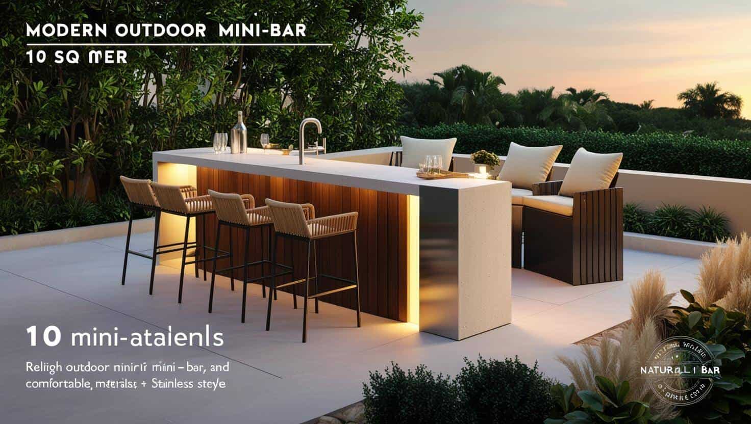 Quầy bar mini ngoài trời (10) Quầy bar mini ngoài trời (10)