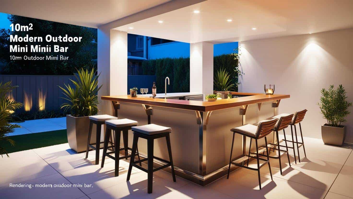 Quầy bar mini ngoài trời (12) Quầy bar mini ngoài trời (12)