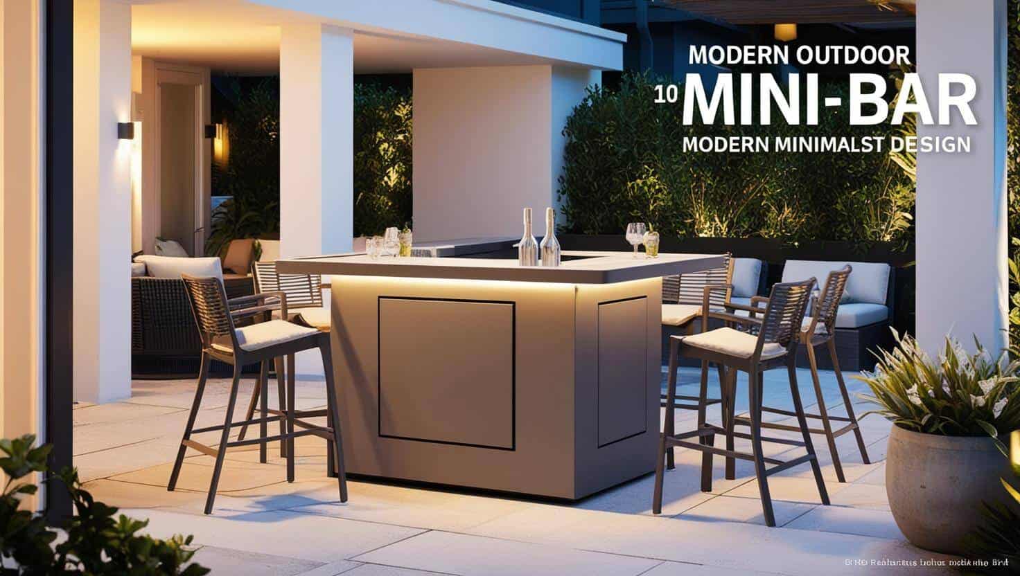 Quầy bar mini ngoài trời (13) Quầy bar mini ngoài trời (13)