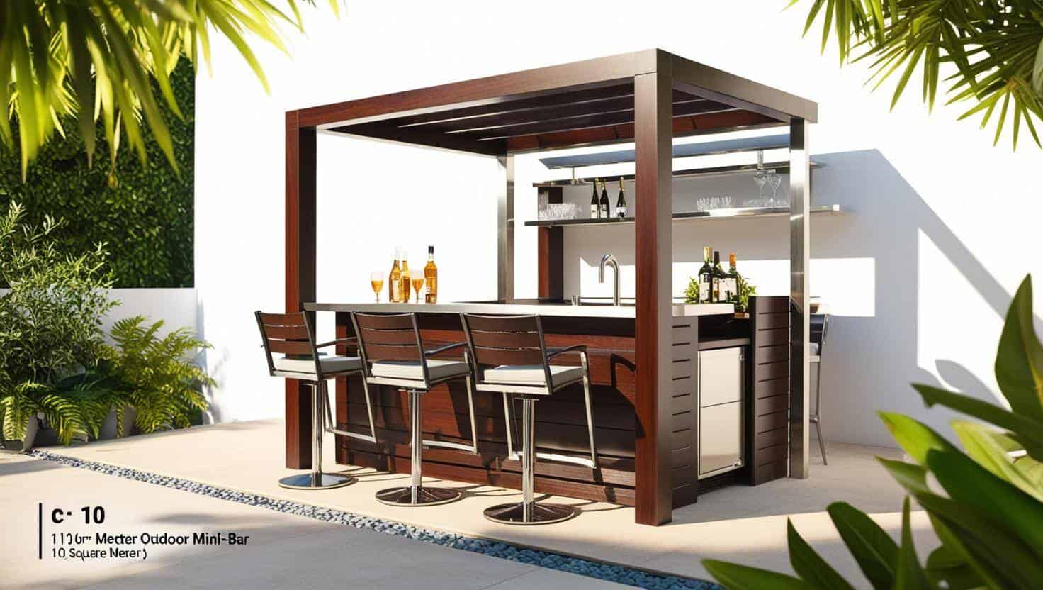 Quầy bar mini ngoài trời (15) Quầy bar mini ngoài trời (15)