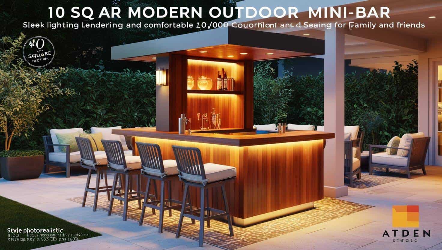 Quầy bar mini ngoài trời (5) Quầy bar mini ngoài trời (5)