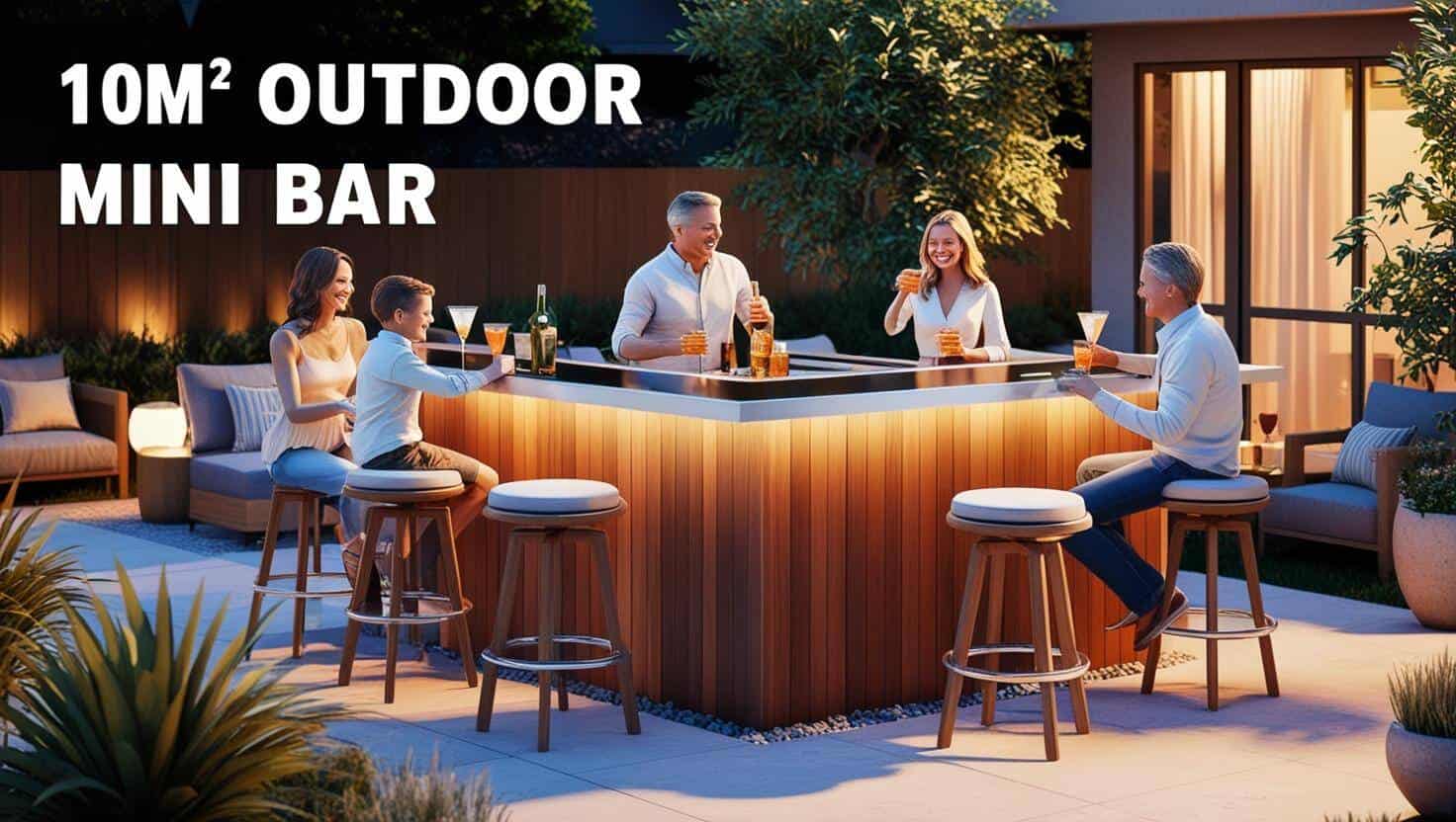 Quầy bar mini ngoài trời (7) Quầy bar mini ngoài trời (7)