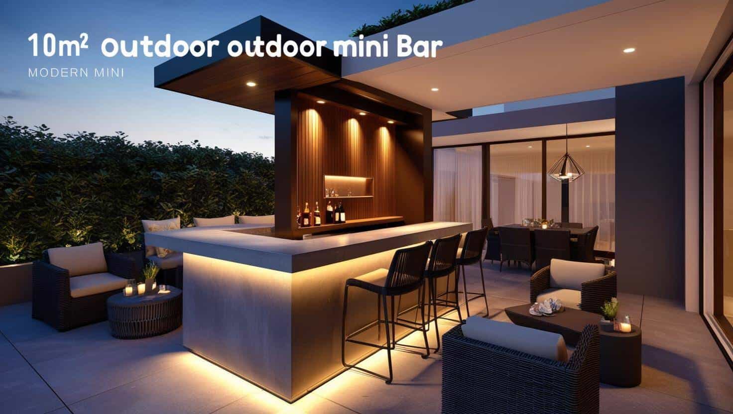 Quầy bar mini ngoài trời (9) Quầy bar mini ngoài trời (9)