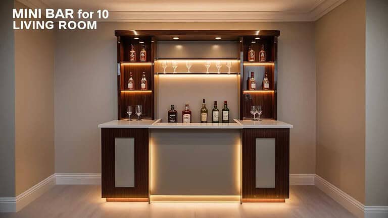 Quầy bar mini phòng khách 10m2 (18)