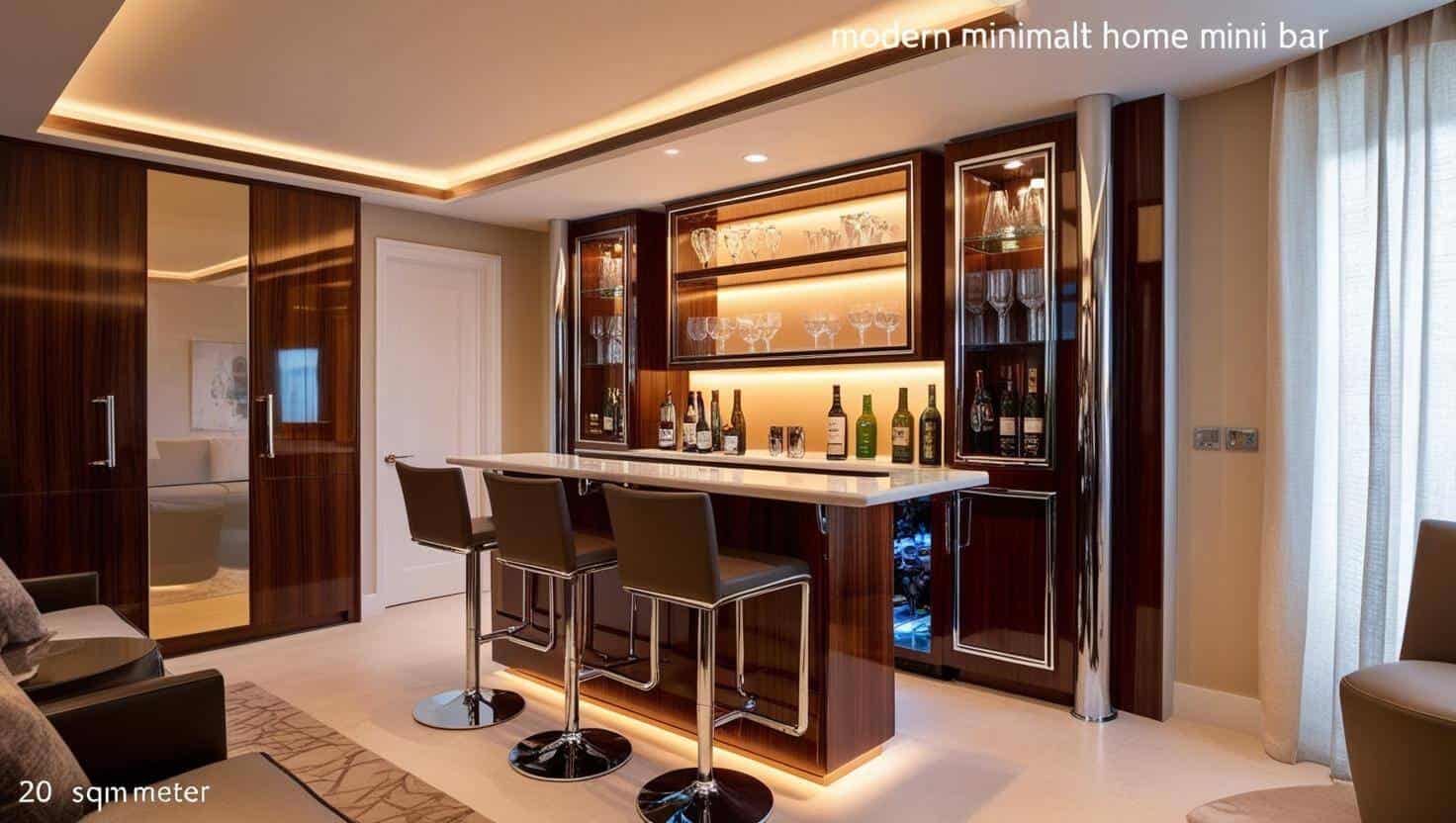Quầy bar mini trong nhà (7) Quầy bar mini trong nhà (7)