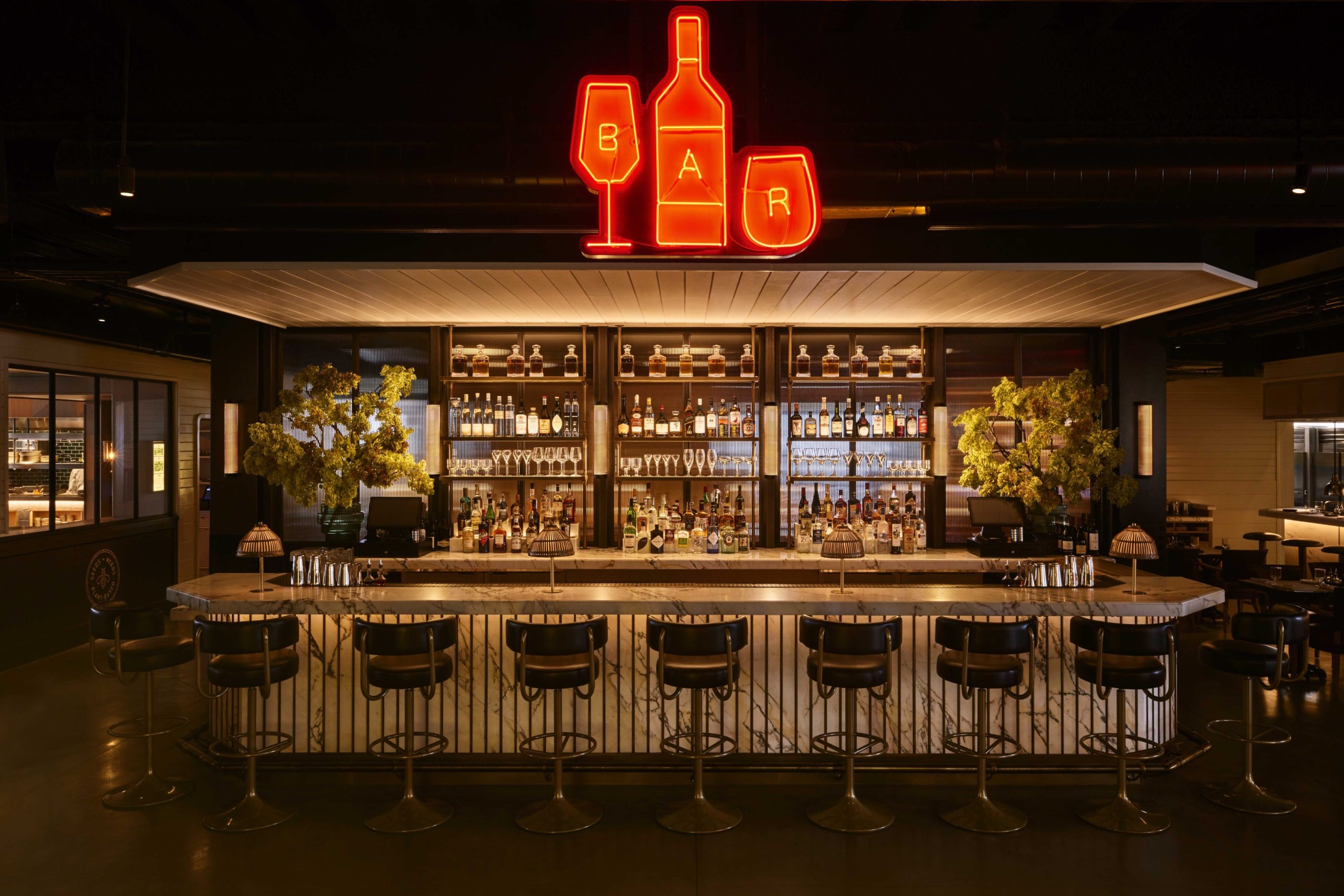 Quầy bar nhà hàng 4 Quầy bar nhà hàng 4