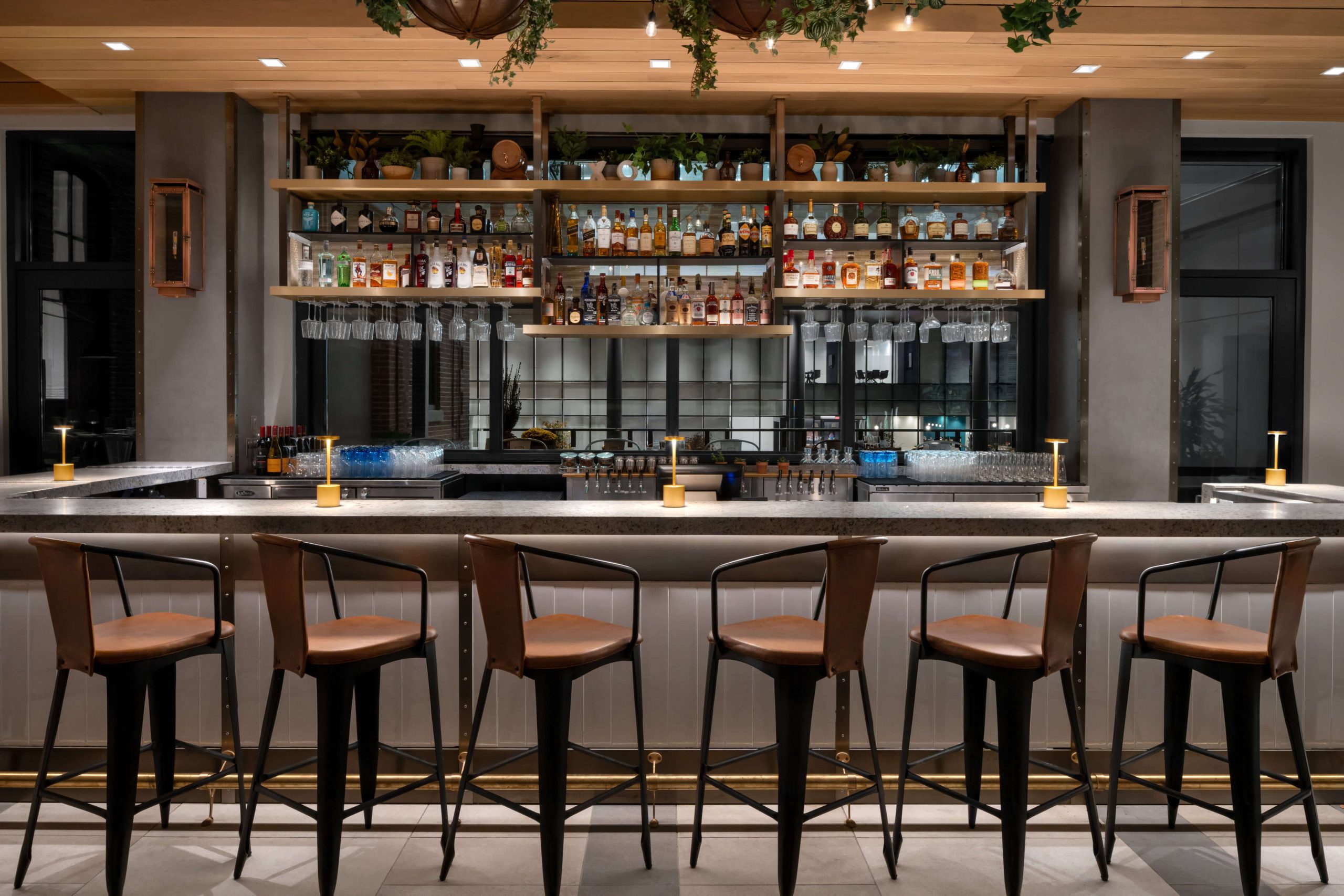 Quầy bar nhà hàng