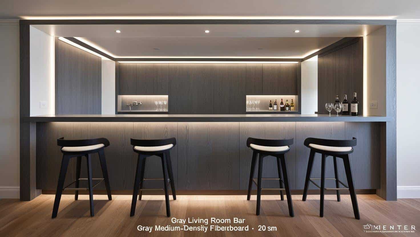 Quầy bar phòng khách đẹp (12) Quầy bar phòng khách đẹp (12)