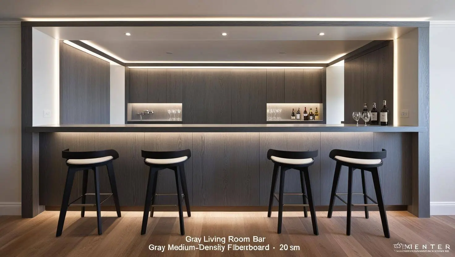Quầy bar phòng khách đẹp (12) Quầy bar phòng khách đẹp (12)