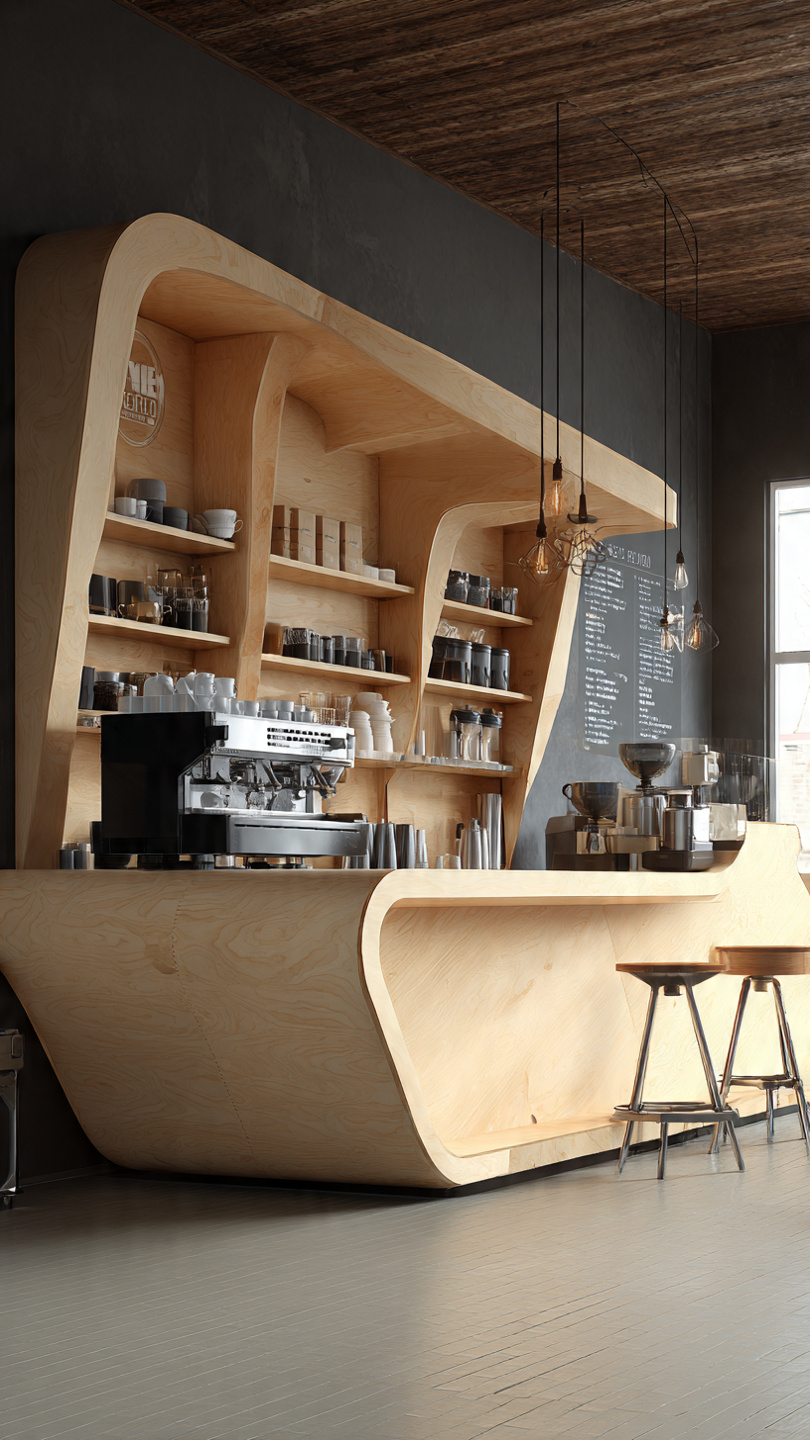 Quầy bar plywood (3) Quầy bar plywood (3)