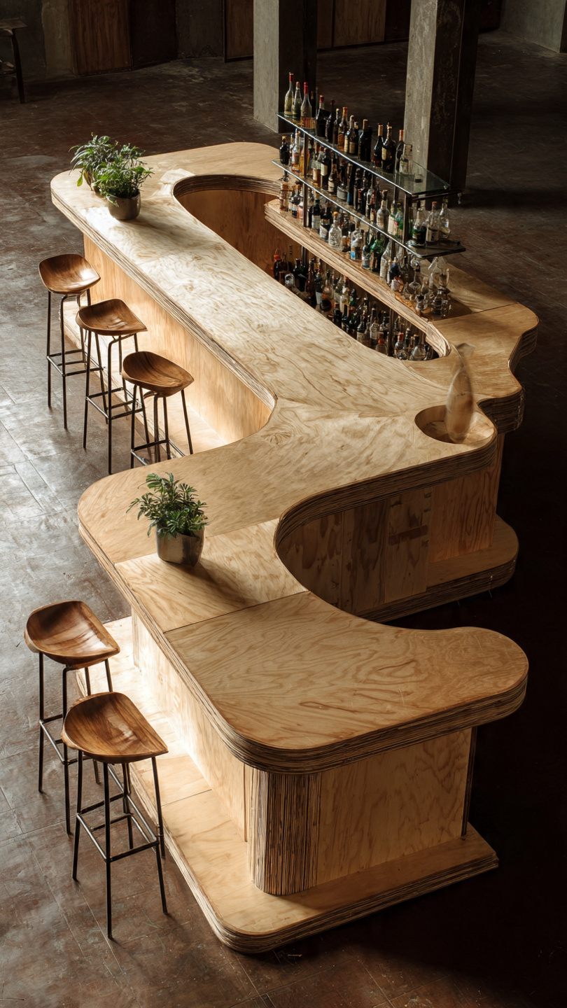 Quầy bar plywood (5)