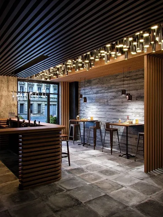 Quầy Bar Quán Cafe Xu Hướng Mới Trong Thiết Kế Cập Nhật Năm 2024 5 Quầy bar quán cafe với thiết kế chuyên nghiệp cùng gỗ nguyên bản cao cấp