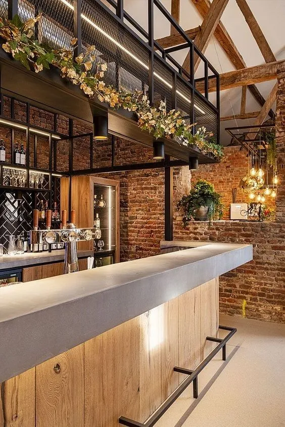 Quầy Bar Quán Cafe Xu Hướng Mới Trong Thiết Kế Cập Nhật Năm 2024 4 Quầy bar quán cafe với thiết kế đèn LED