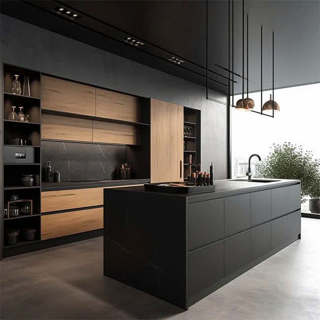 Quầy bar tủ bếp đẹp 2 Quầy bar tủ bếp đẹp 2