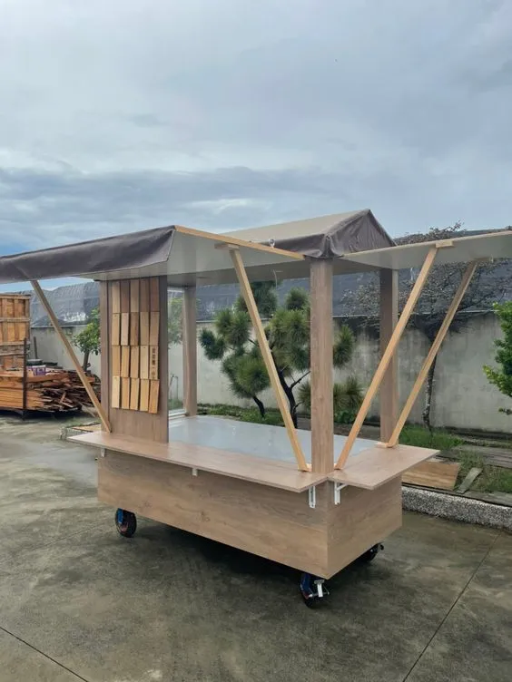 Quầy Cà Phê Mang Đi Xu Hướng Thiết Kế Hiện Đại. 6 Quầy cà phê mang đi đơn giản