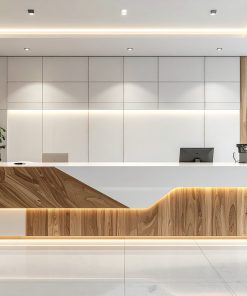 Quầy lễ tân Bluecons giá xưởng (1)