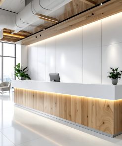 Quầy lễ tân Bluecons giá xưởng (3)