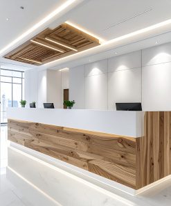 Quầy lễ tân Bluecons giá xưởng (4)