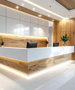 Quầy lễ tân Bluecons giá xưởng (5)