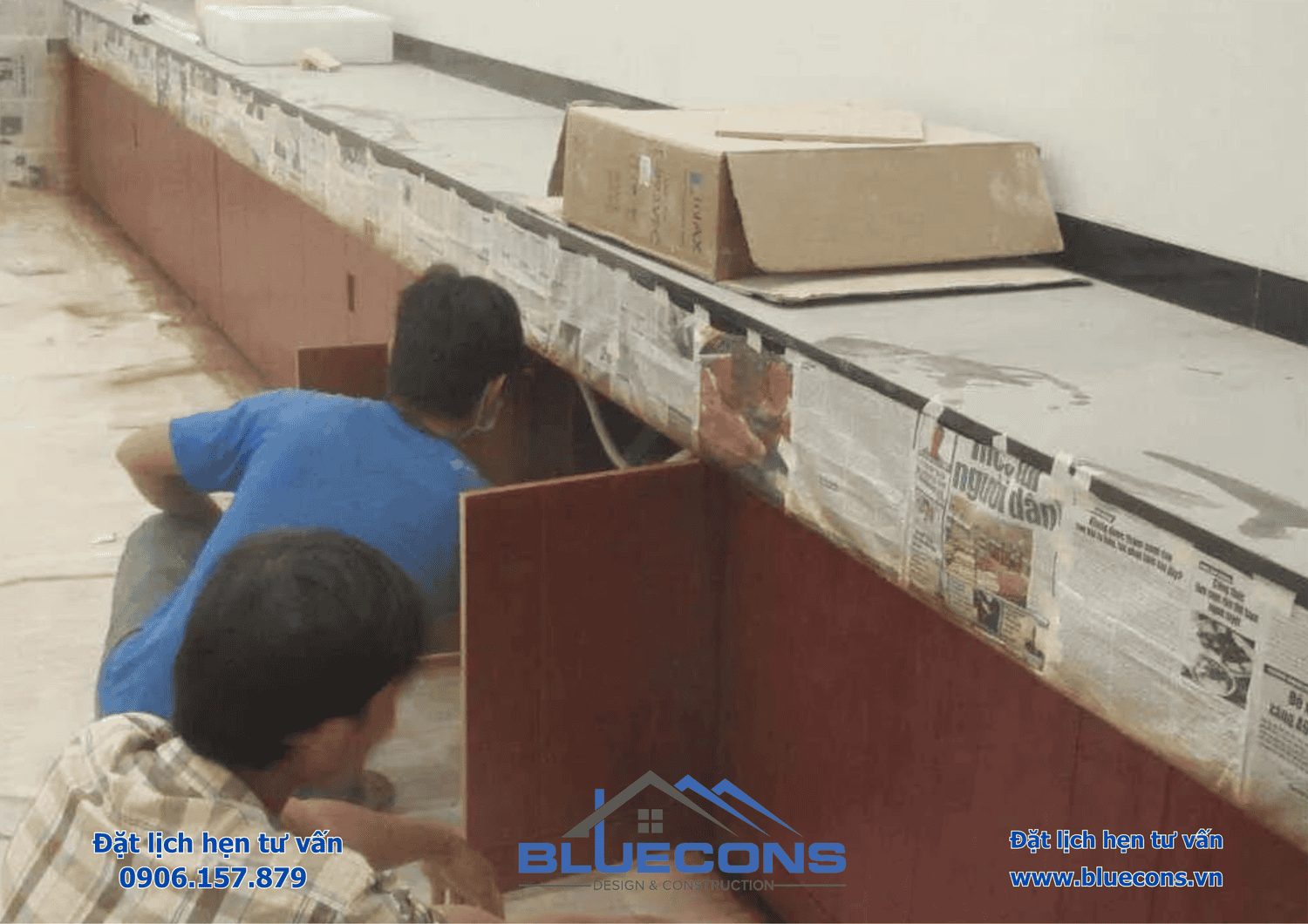 Quầy lễ tân bằng đá thu hút tài vận bạn nên sở hữu