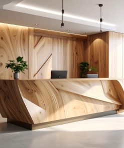 Quầy lễ tân chữ I (1)