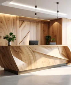 Quầy lễ tân chữ I (1)