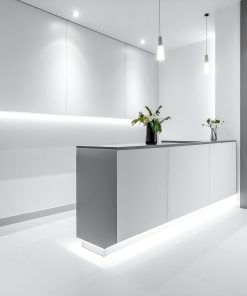 Quầy lễ tân chữ L tiết kiệm diện tích (3)