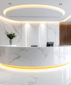 Quầy lễ tân chữ U (5)