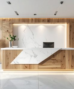 Quầy lễ tân công ty (5)