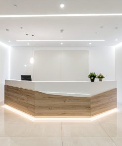 Quầy lễ tân đẹp cho công ty mới (4)