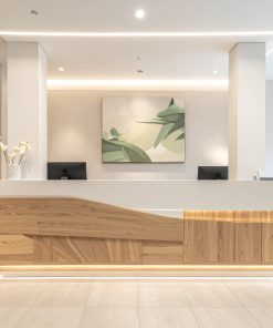 Quầy lễ tân đẹp cho văn phòng nhỏ (1)