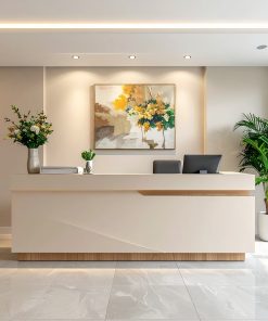 Quầy lễ tân đẹp cho văn phòng nhỏ (2)