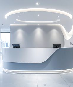 Quầy lễ tân đẹp cho văn phòng nhỏ (4)