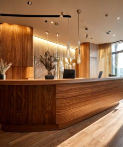 Quầy lễ tân đẹp chuẩn phong thủy (4)