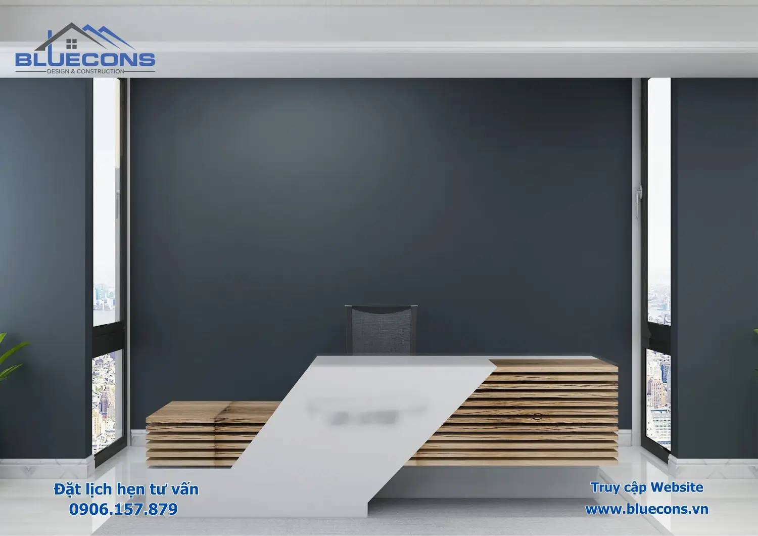 Quầy lễ tân đẹp vạn người mê năm 2024