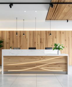 Quầy lễ tân hiện đại (3)