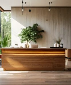 Quầy lễ tân hiện đại đơn giản 9 Quầy lễ tân hiện đại đơn giản (2)