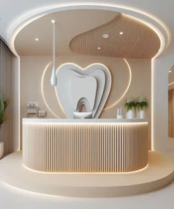 Quầy lễ tân nha khoa (3)