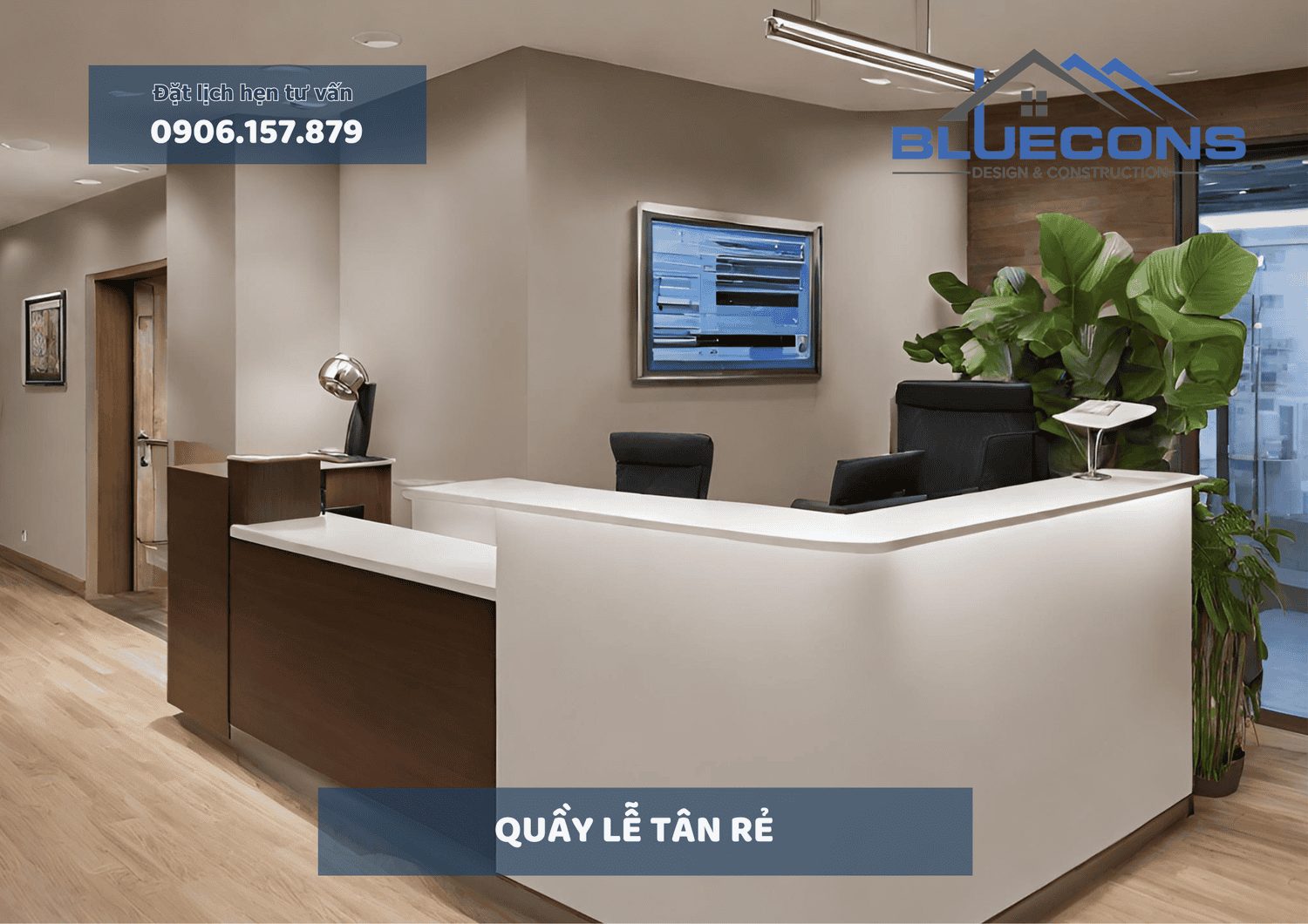 Quầy Lễ Tân Rẻ, Thiết Kế Quầy Lễ Tân Chất Lượng - Giá Cả Hợp Lý 2024