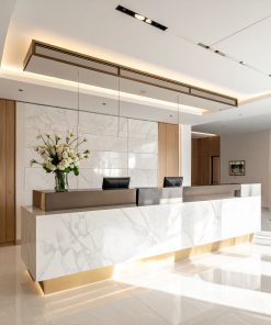 Quầy lễ tân sang trọng (3)