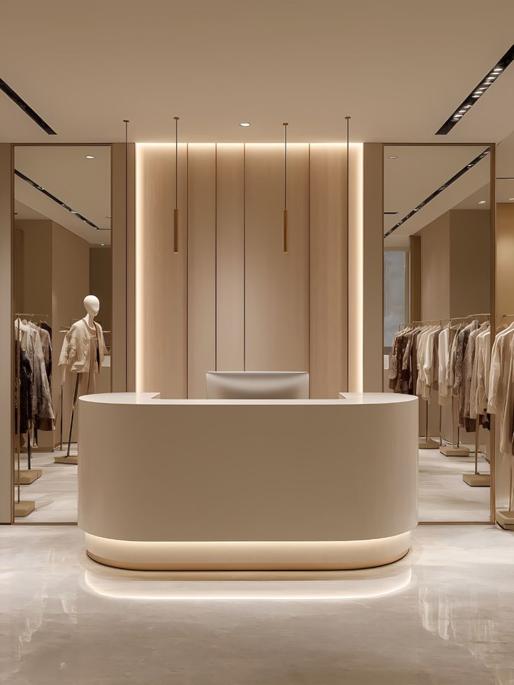 Quầy lễ tân showroom (1) Quầy lễ tân showroom (1)